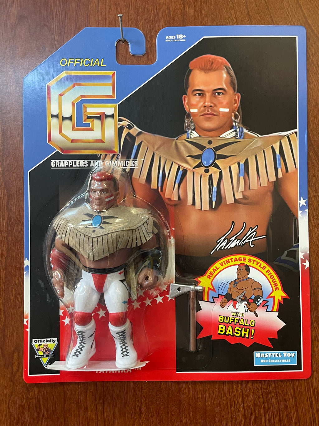 Tatanka '92 (Grapplers & Gimmicks WWF, Hasttel Toys)