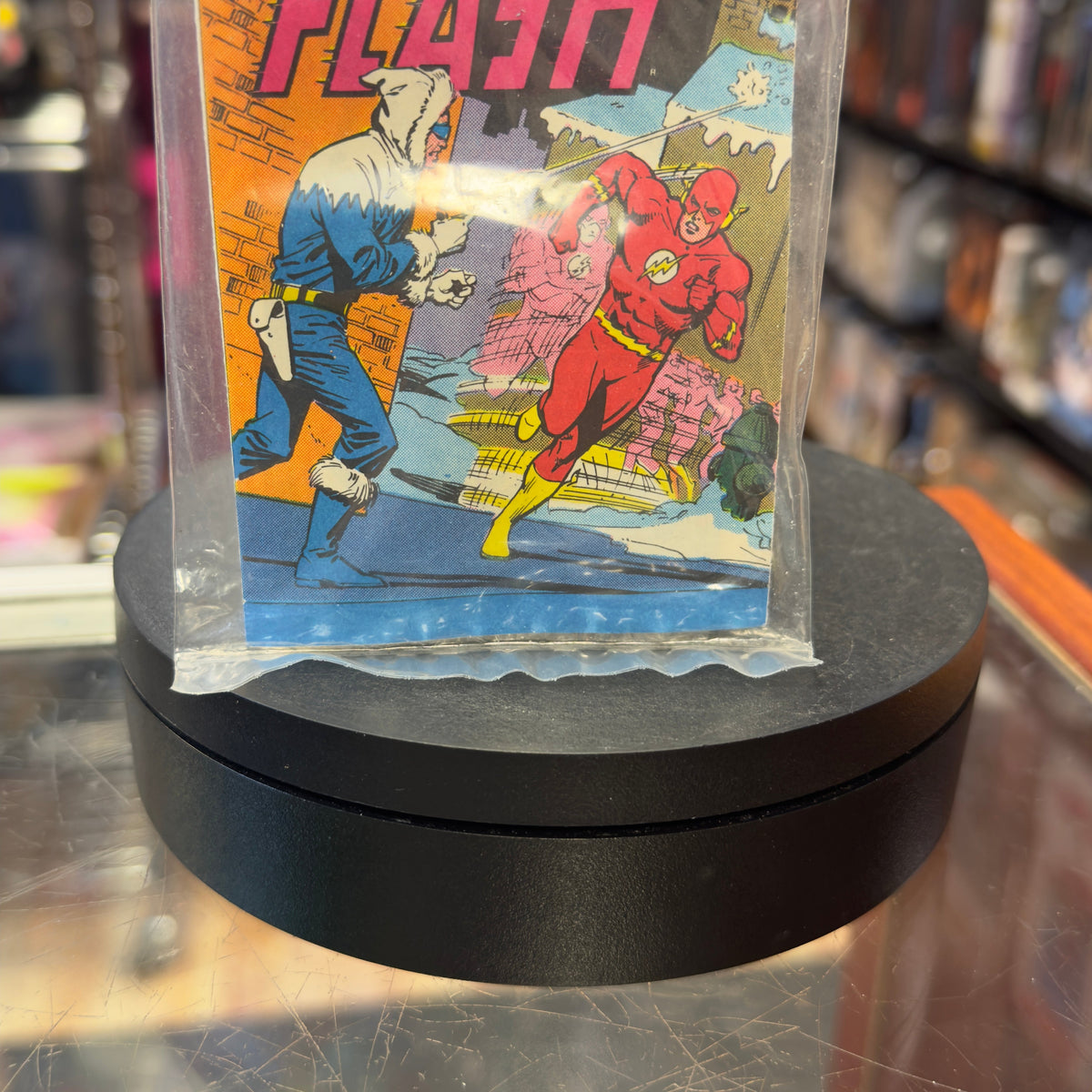 The Flash Secret Origin Comic Book Candy (Vintage DC Comics, Leaf) Sealed
