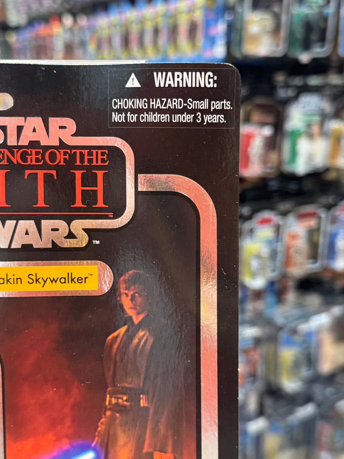 Anakin Skywalker Proof Foil Card (Star Wars Vintage Collection, Hasbro)