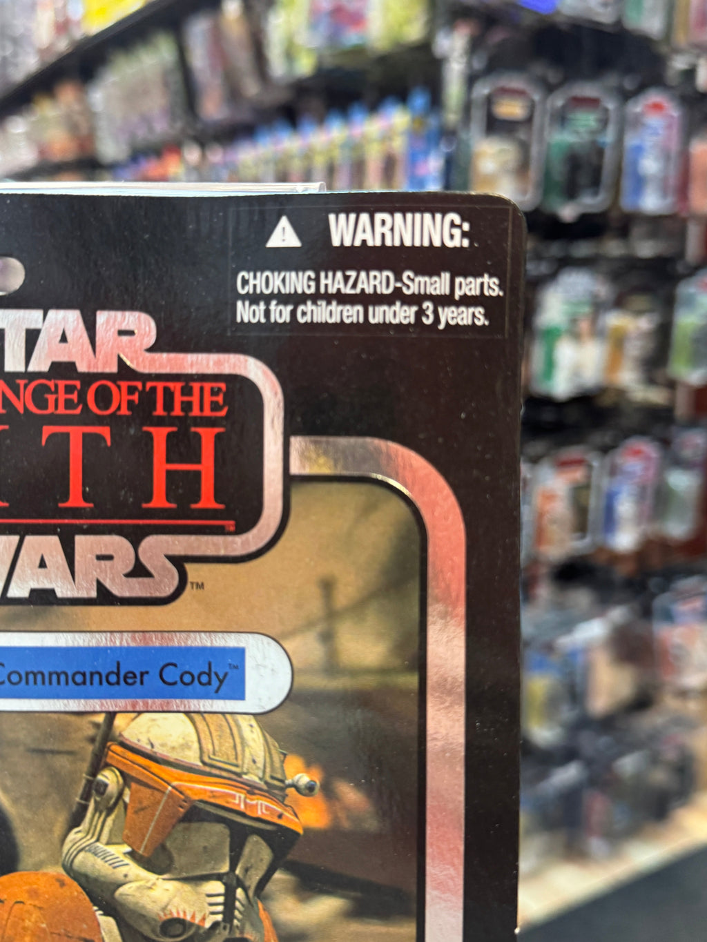 Clone Commander Cody Proof Foil Card (Star Wars Vintage Collection, Hasbro)
