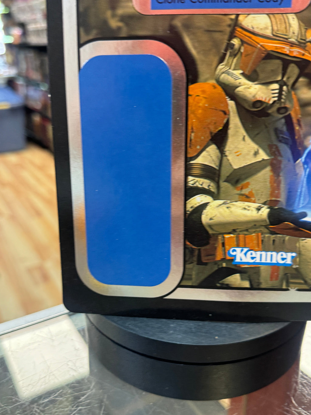 Clone Commander Cody Proof Foil Card (Star Wars Vintage Collection, Hasbro)