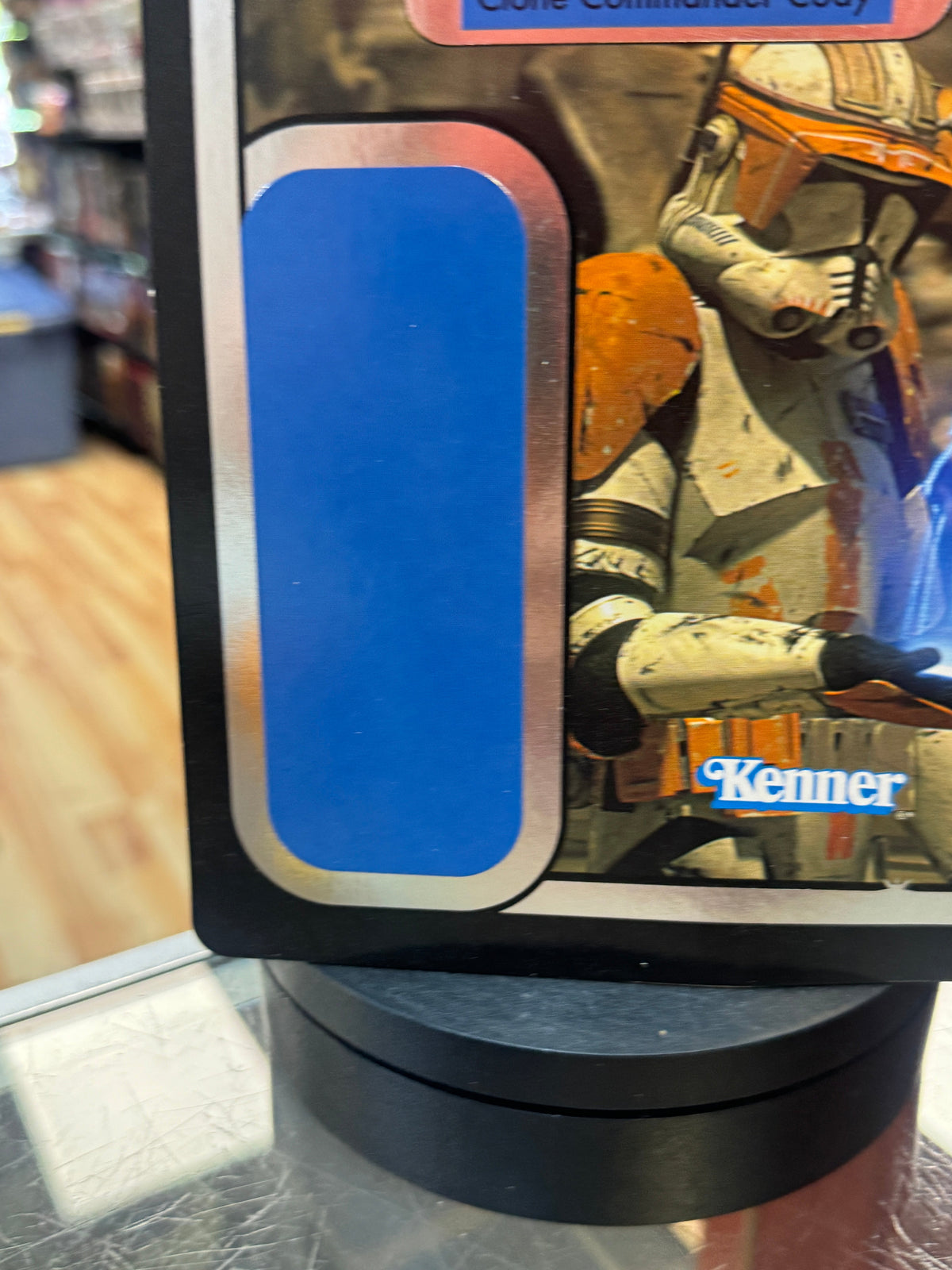 Clone Commander Cody Proof Foil Card (Star Wars Vintage Collection, Hasbro)