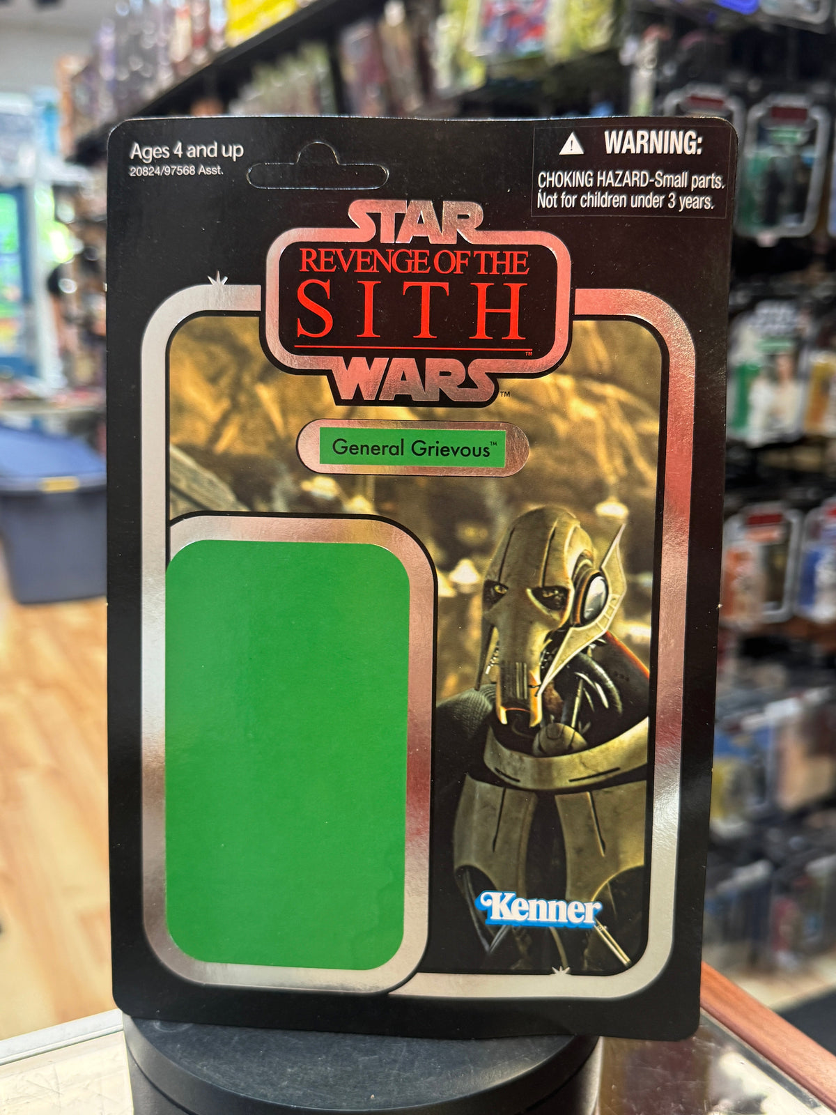 General Grievous Sith Proof Foil Card (Star Wars Vintage Collection, Hasbro)