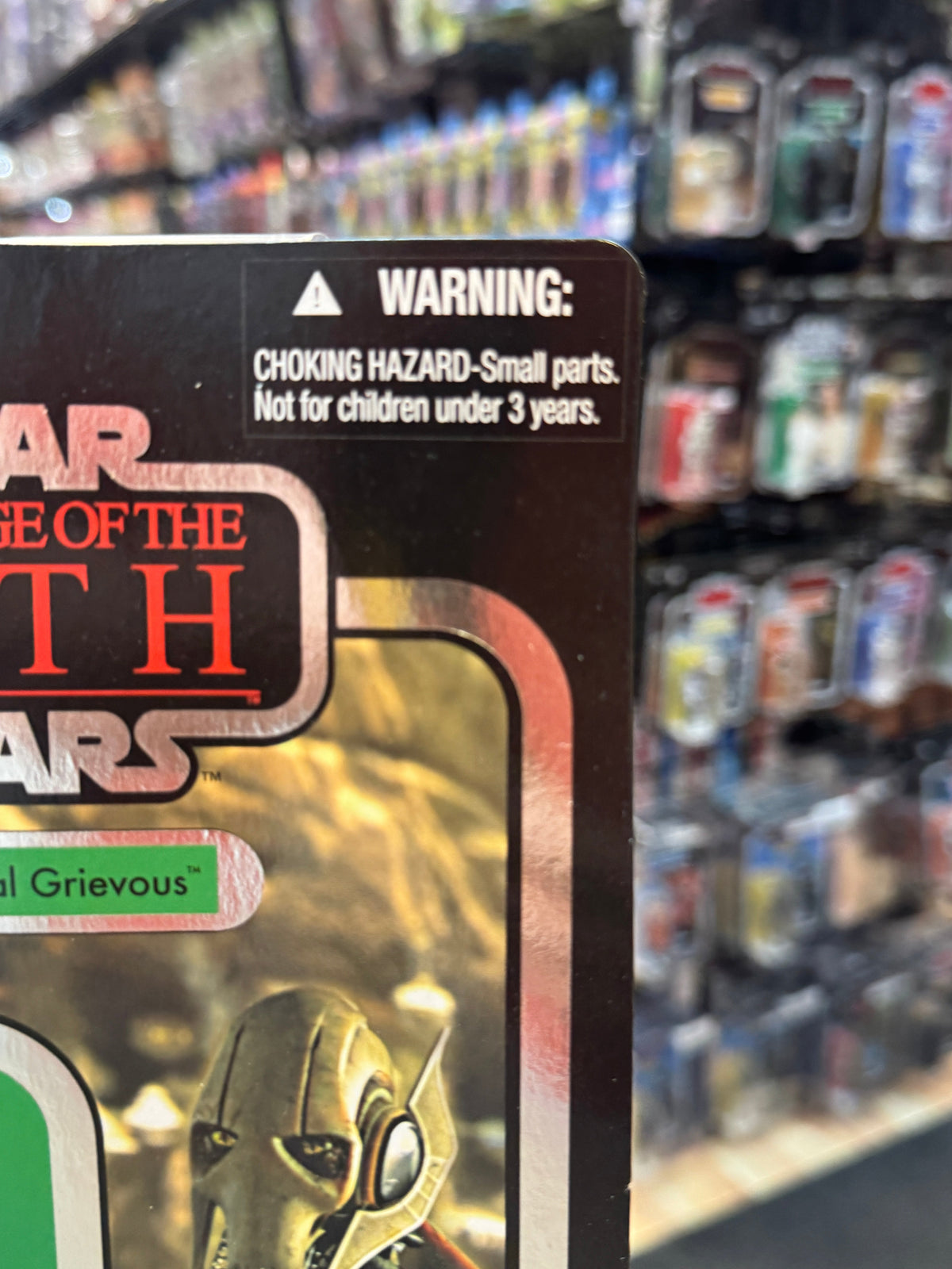 General Grievous Sith Proof Foil Card (Star Wars Vintage Collection, Hasbro)