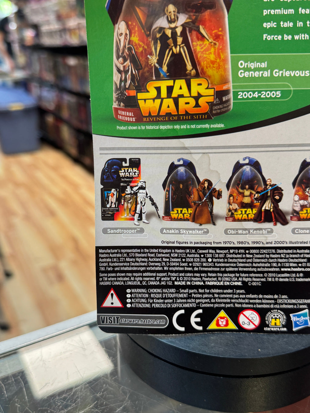 General Grievous Sith Proof Foil Card (Star Wars Vintage Collection, Hasbro)