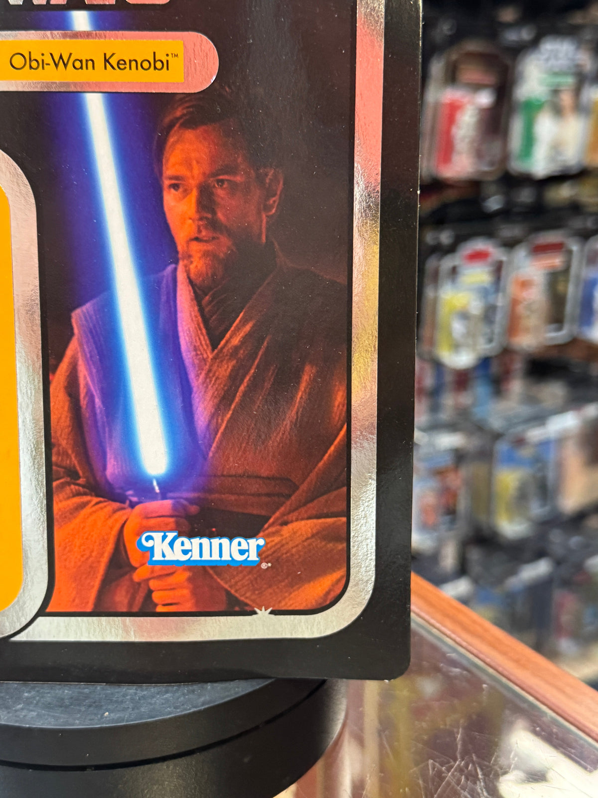 Obi Wan Kenobi Proof Foil Card (Star Wars Vintage Collection, Hasbro)