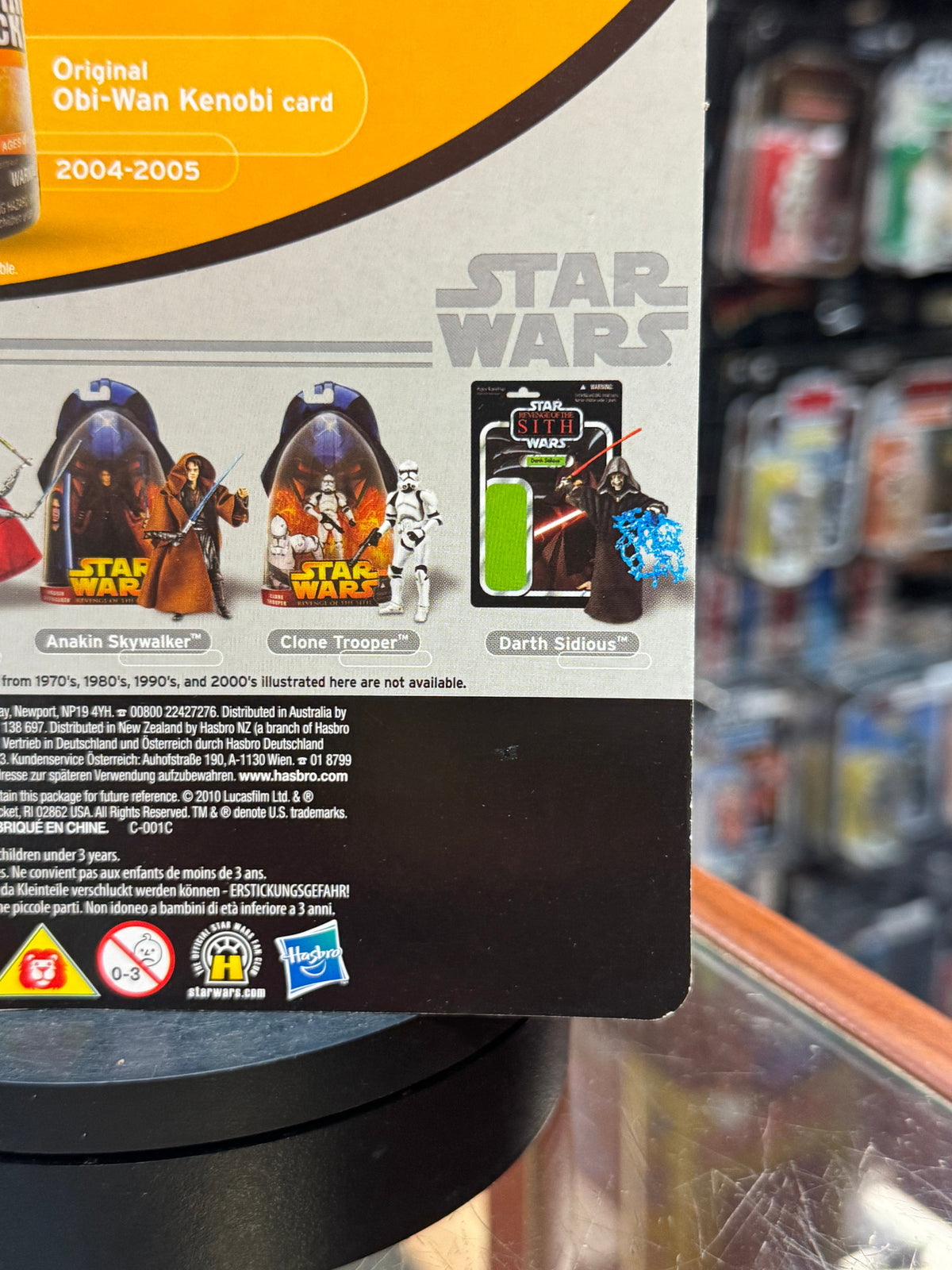 Obi Wan Kenobi Proof Foil Card (Star Wars Vintage Collection, Hasbro)