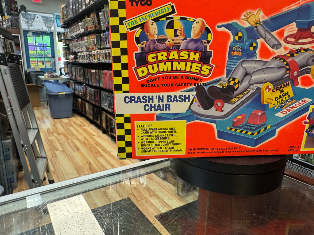 Crash N Bash Chair (Vintage Crash Test Dummies, Tyco) OPEN BOX NEW