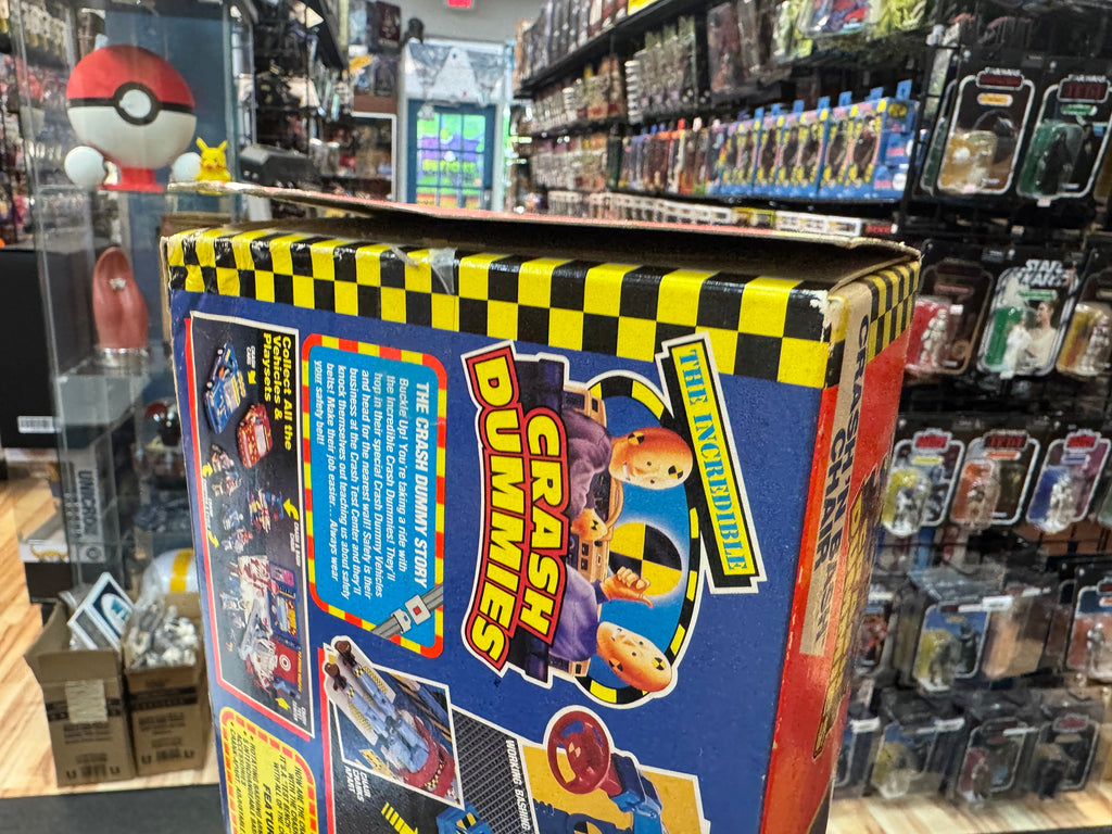 Crash N Bash Chair (Vintage Crash Test Dummies, Tyco) OPEN BOX NEW