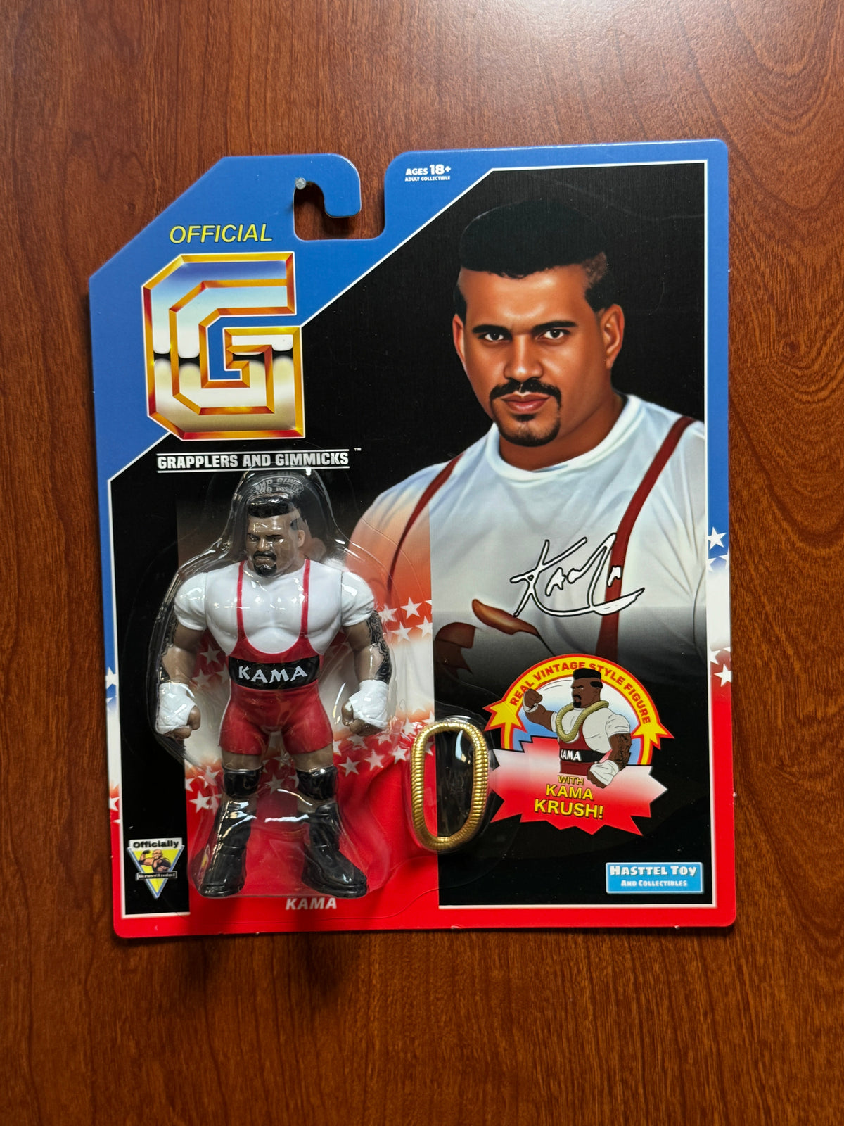 Kama Mustafa (Grapplers & Gimmicks WWF, Hasttel Toys)