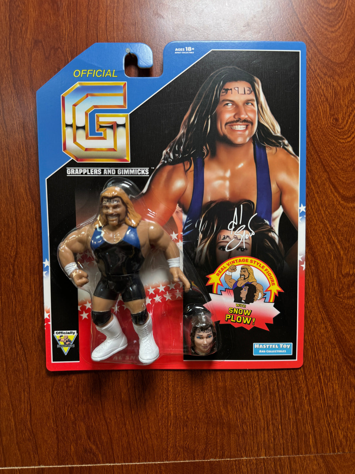 Al Snow with Head (Grapplers & Gimmicks WWF, Hasttel Toys)