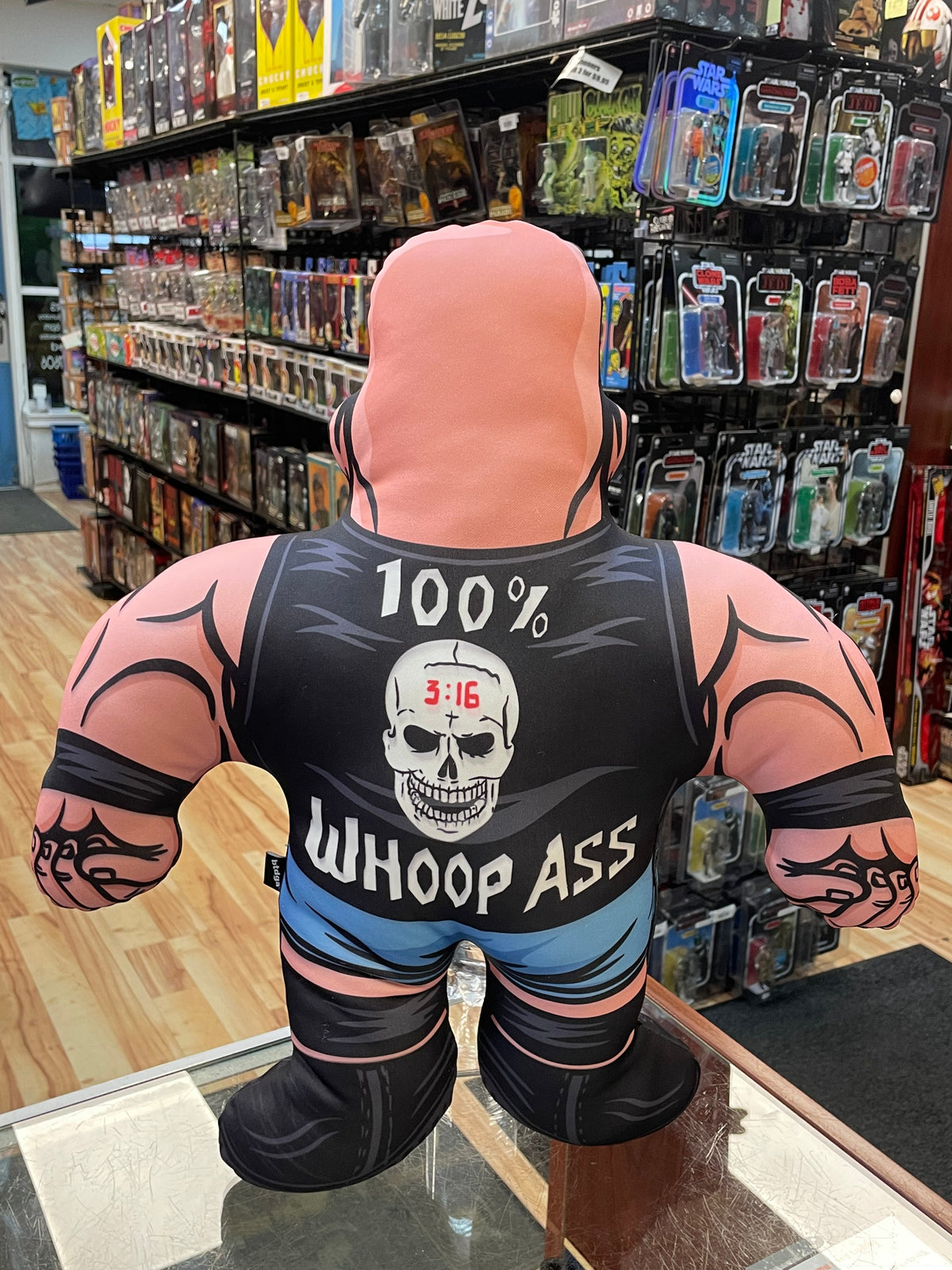 Stone Cold Steve Austin Wrestling Buddy (WWF, ToySnobs) NEW