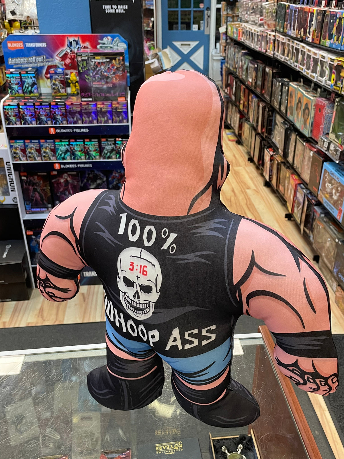 Stone Cold Steve Austin Wrestling Buddy (WWF, ToySnobs) NEW