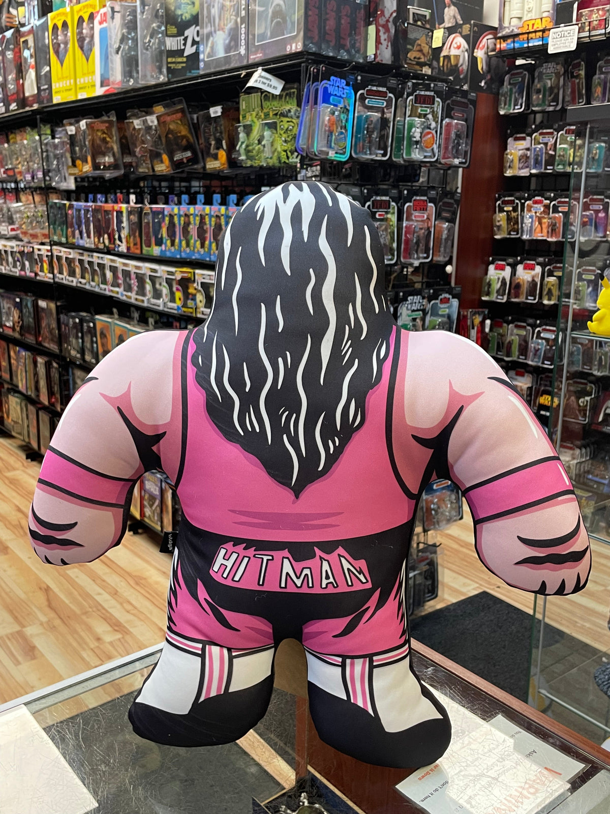 Brett The Hitman Hart Wrestling Buddy (WWF, Toy Snobs) NEW