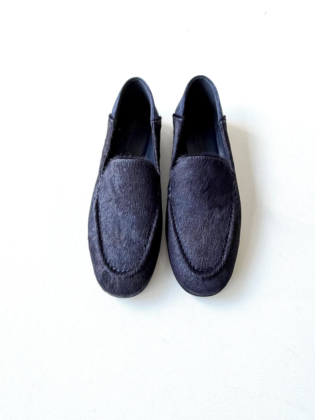 Black Suede Studio Echo Loafer