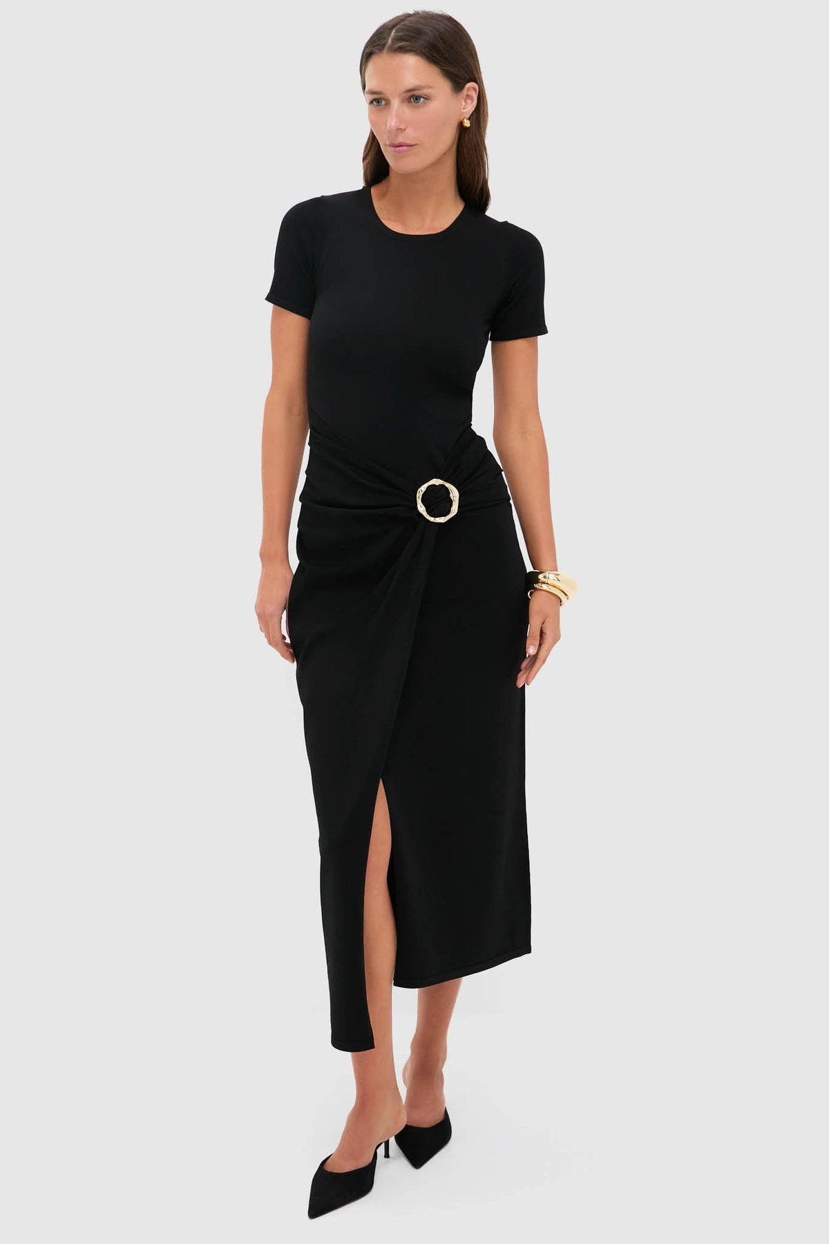 Black Soren T-Shirt Dress
