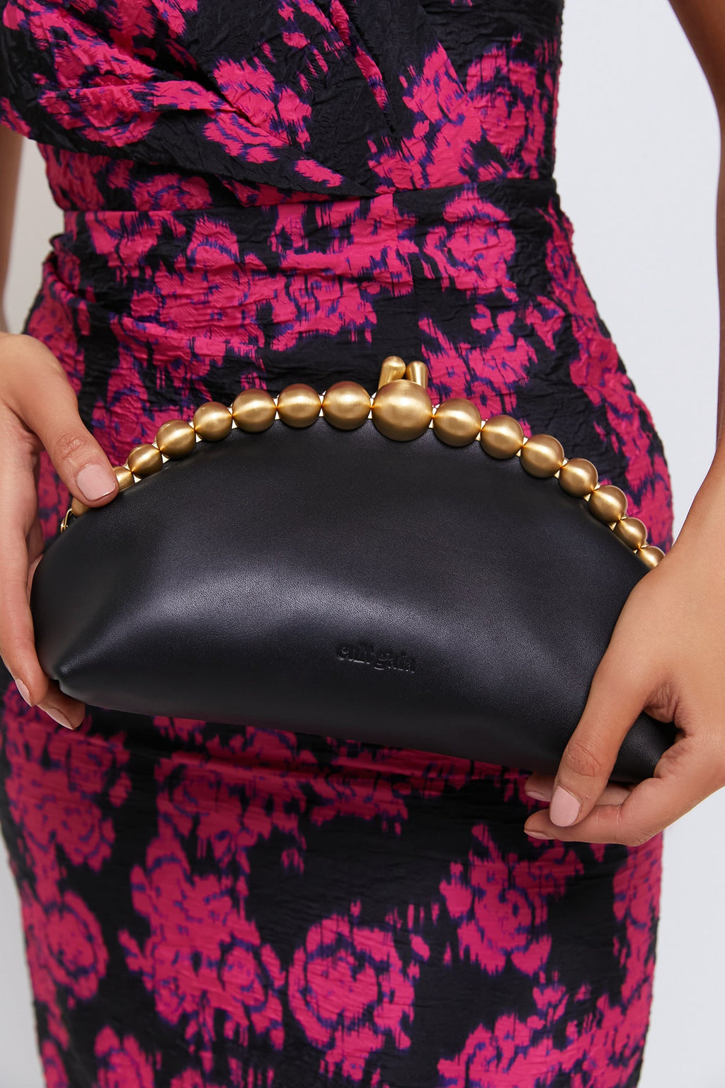 Black Una Clutch