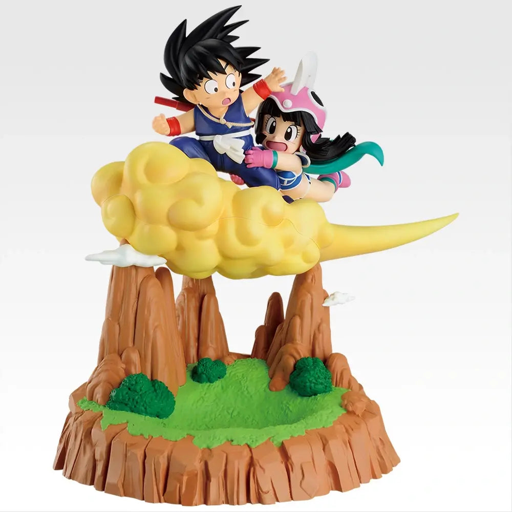 Ichiban Kuji Dragon Ball Fantastic Adventure 2 - Last One Prize Son Goku & Chi-Chi Accessory Holder Figure