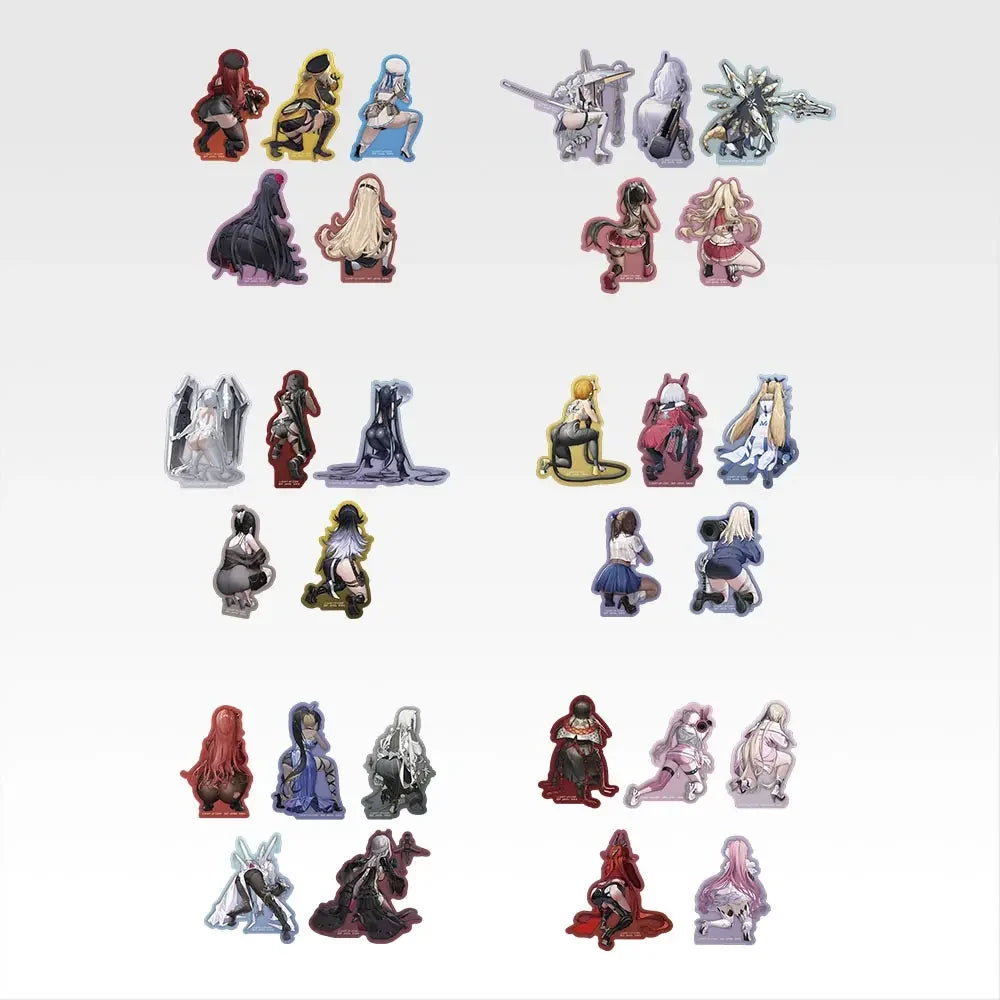 Ichiban Kuji Goddess of Victory: Nikke Chapter 6 - I Prize Back-Catching Stickers Complete Set of 6 Types