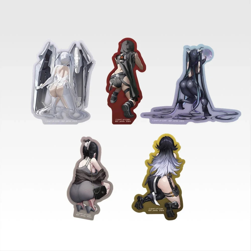 Ichiban Kuji Goddess of Victory: Nikke Chapter 6 - I Prize Back-Catching Stickers Complete Set of 6 Types