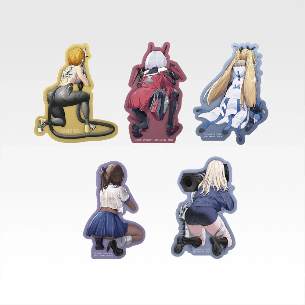 Ichiban Kuji Goddess of Victory: Nikke Chapter 6 - I Prize Back-Catching Stickers Complete Set of 6 Types