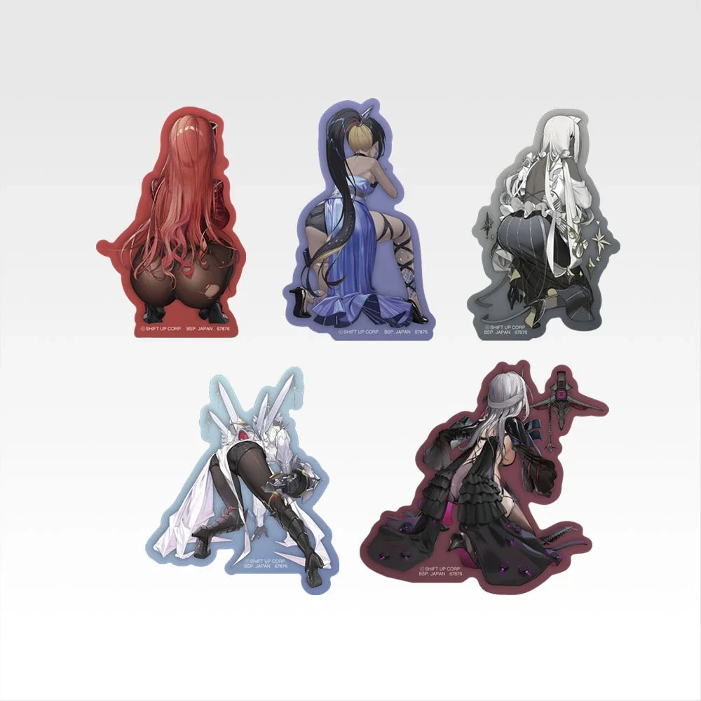 Ichiban Kuji Goddess of Victory: Nikke Chapter 6 - I Prize Back-Catching Stickers Complete Set of 6 Types