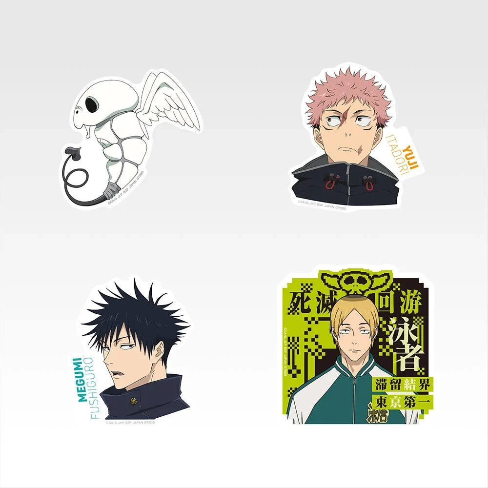 Ichiban Kuji Jujutsu Kaisen Culling Game Part One - N Prize Sticker Complete Set of 10 Types