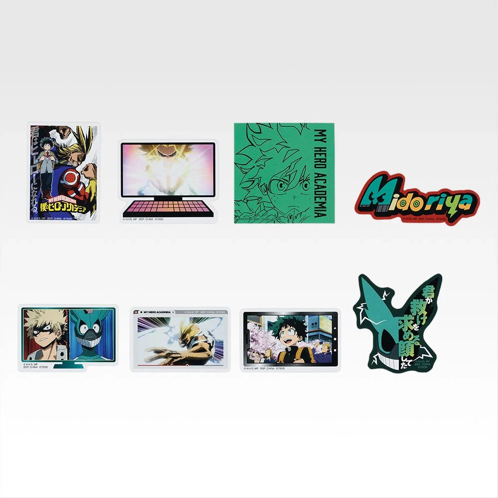 Ichiban Kuji My Hero Academia Further Beyond - L Prize Stickers Assortment Complete Set of 56