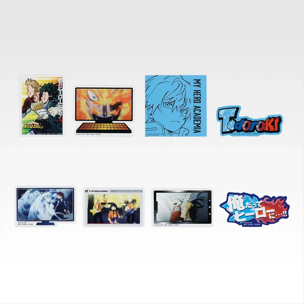 Ichiban Kuji My Hero Academia Further Beyond - L Prize Stickers Assortment Complete Set of 56