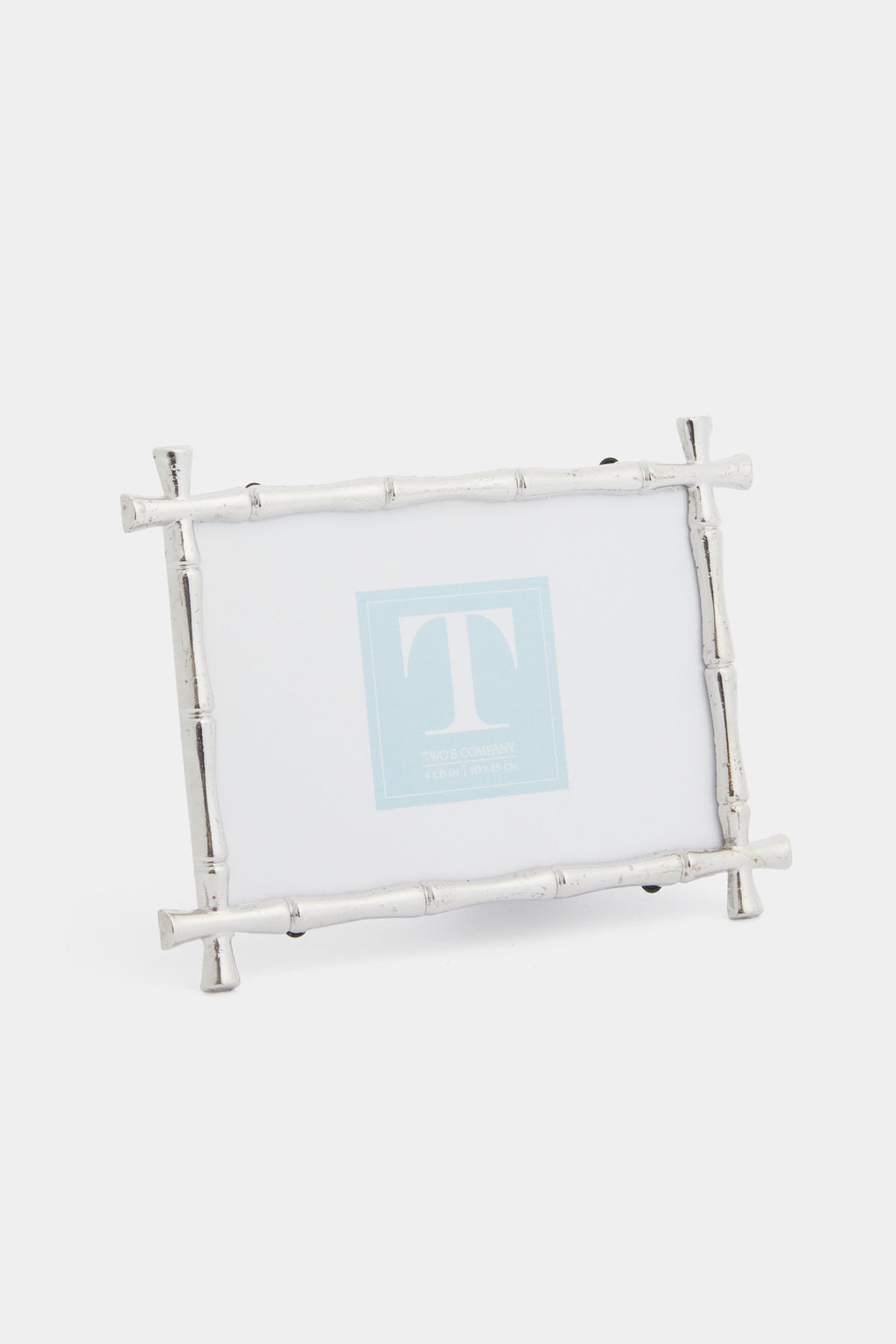 5x7 Bamboo Silver Frame