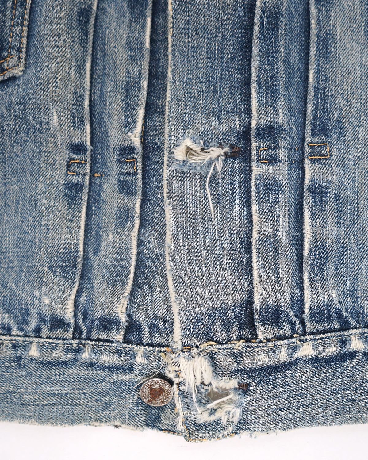 1950's Type 2 Distressed Denim Jacket
