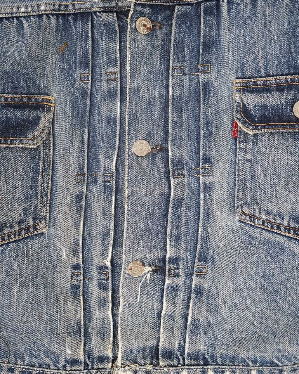1950's Type 2 Distressed Denim Jacket