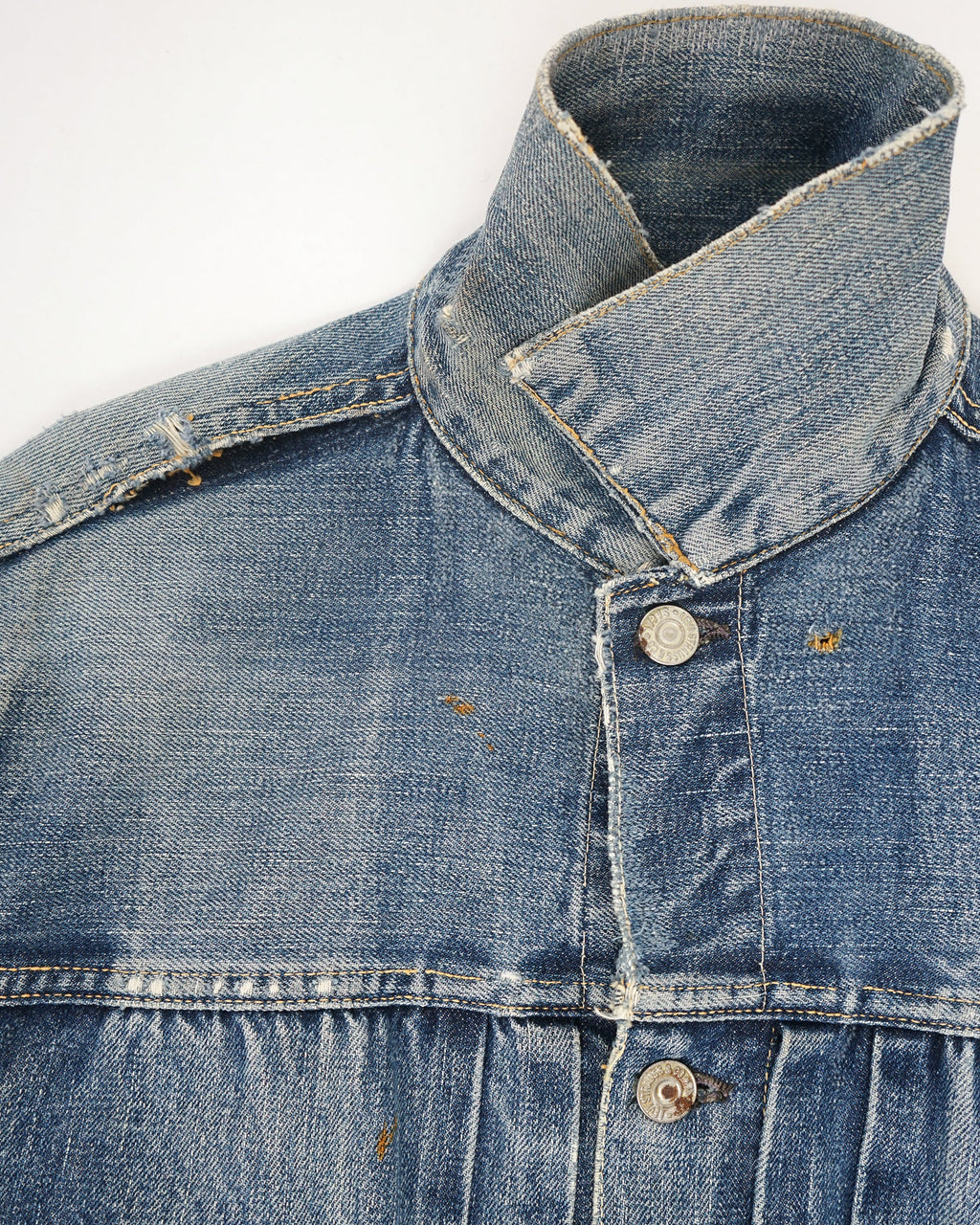 1950's Type 2 Distressed Denim Jacket