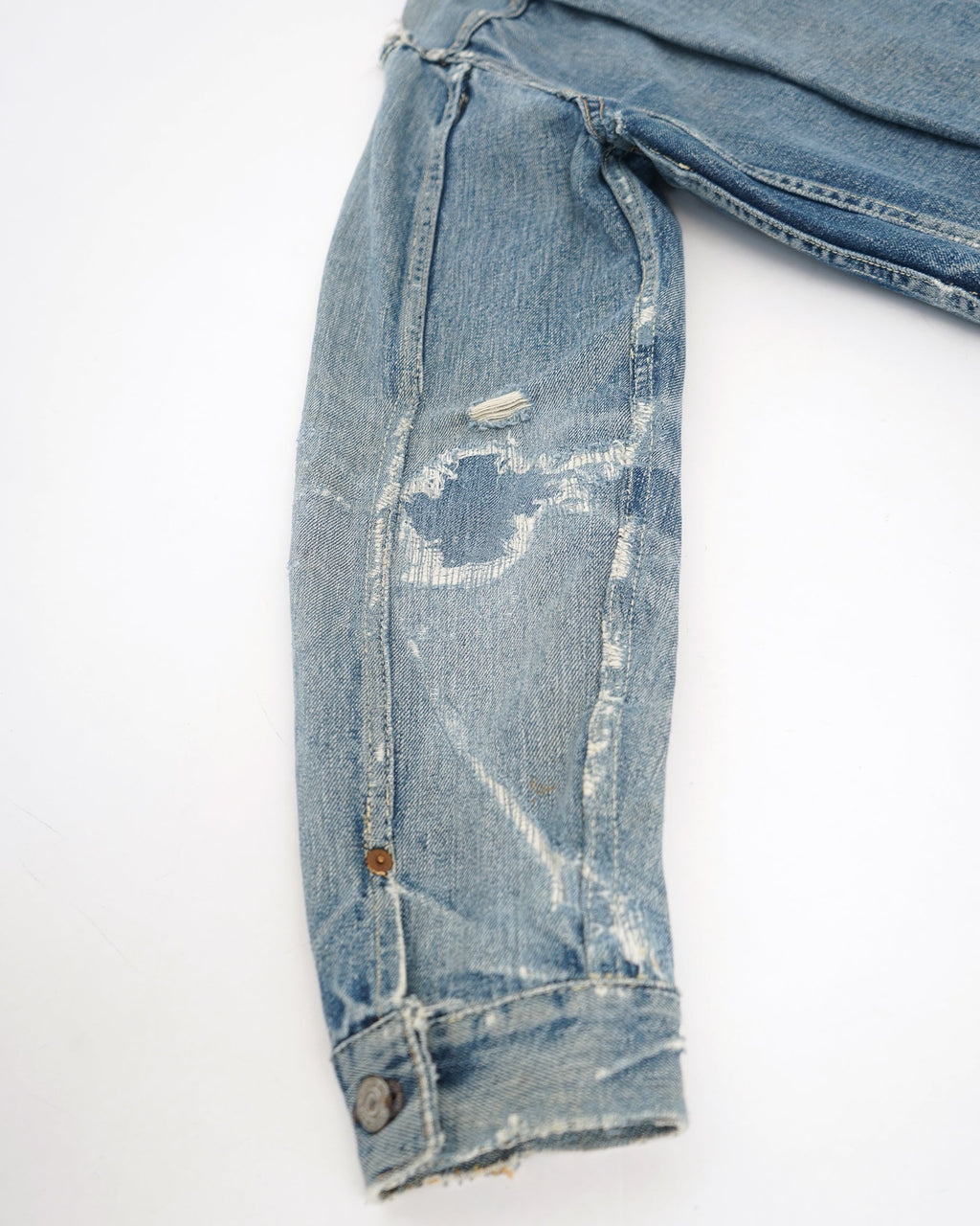 1950's Type 2 Distressed Denim Jacket