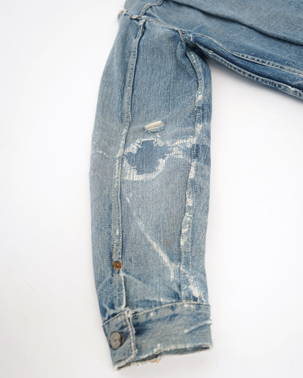 1950's Type 2 Distressed Denim Jacket