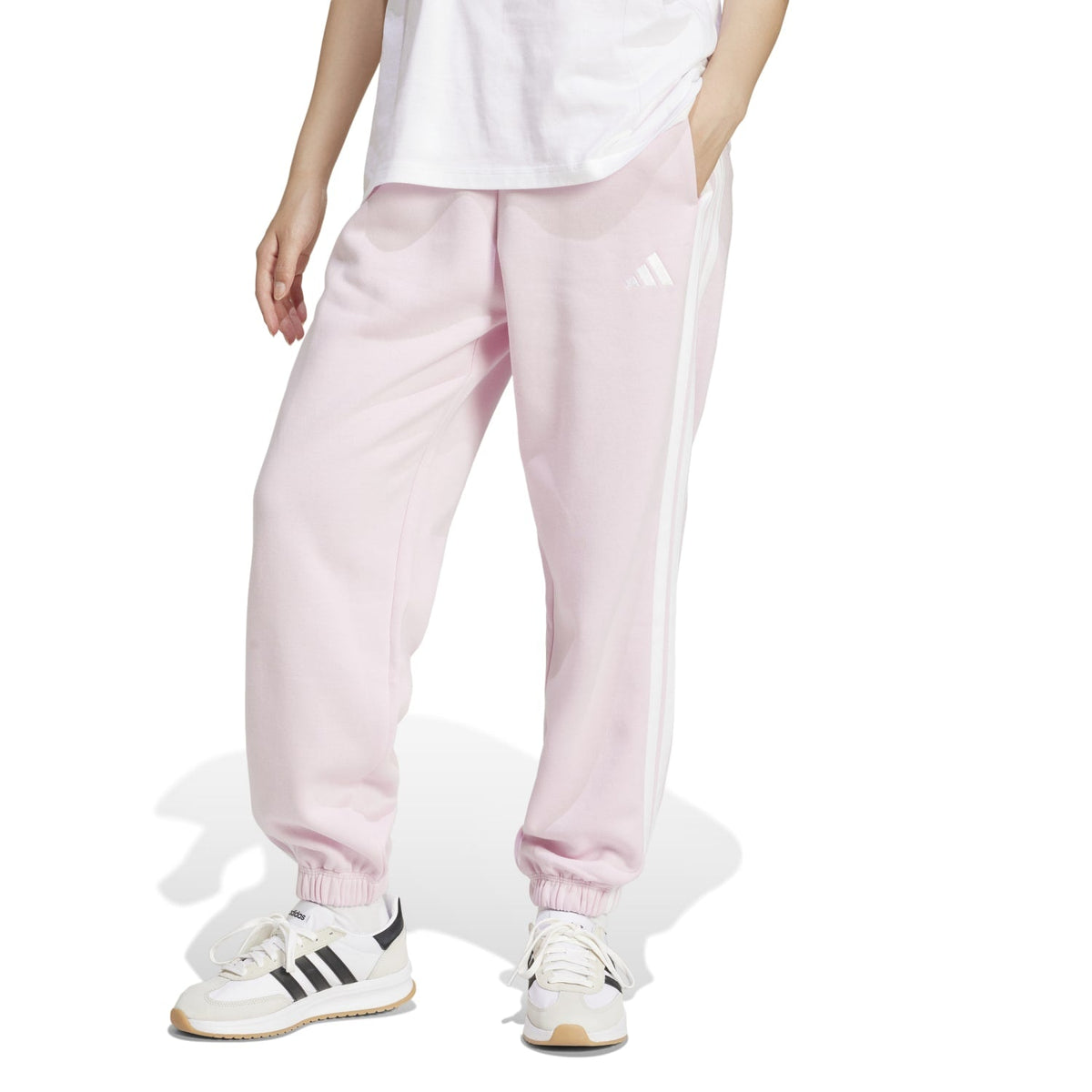 Essentials 3-Stripe Loose Pant - Womens