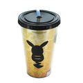 Pokemon Pikachu Silhouette Gold 16oz Carnival Cup