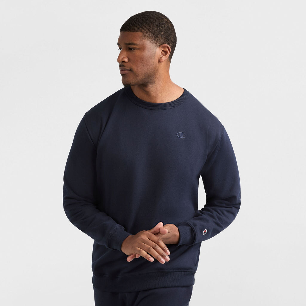 Powerblend Crewneck Sweatshirt, C Logo - Big & Tall