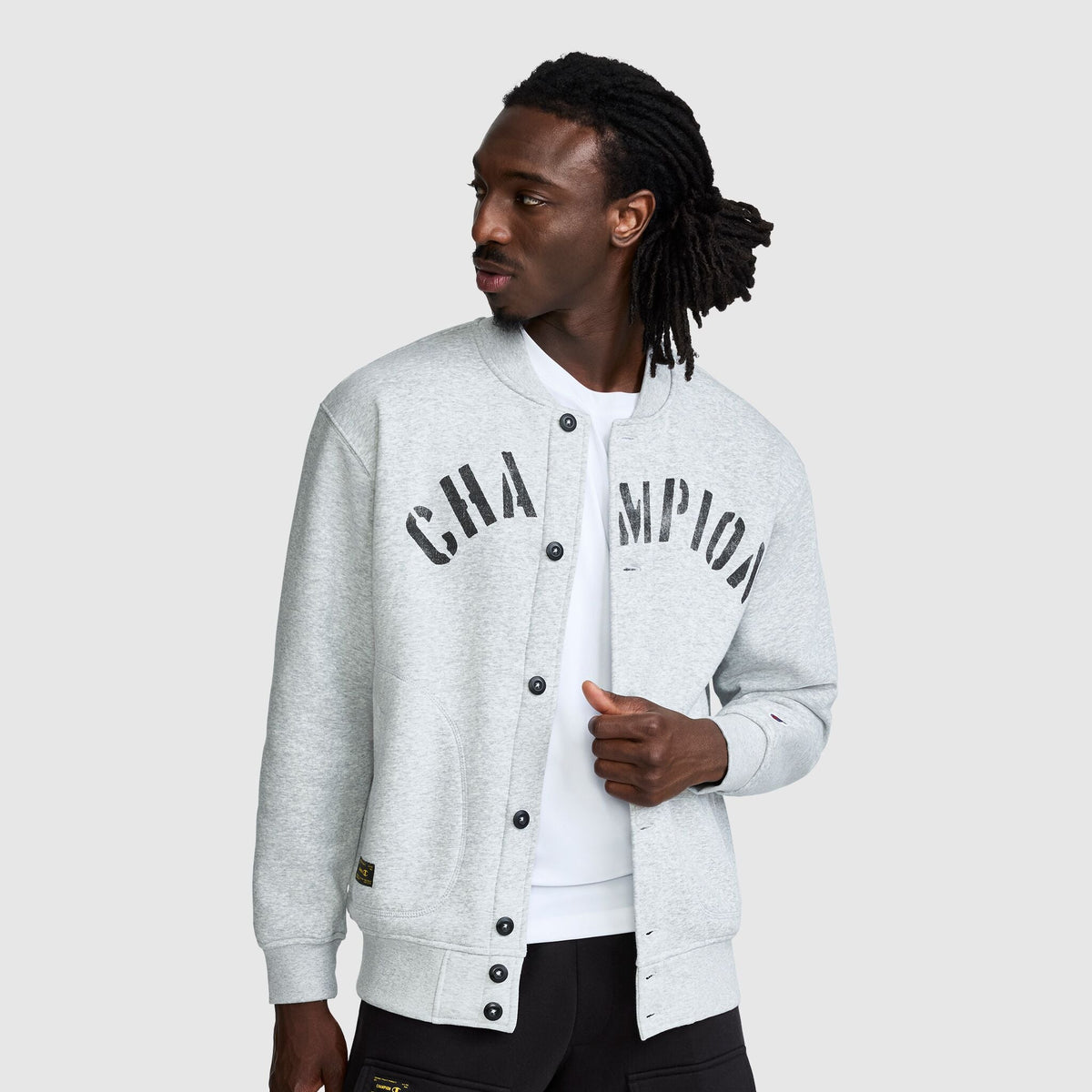 Fleece Baseball Jacket