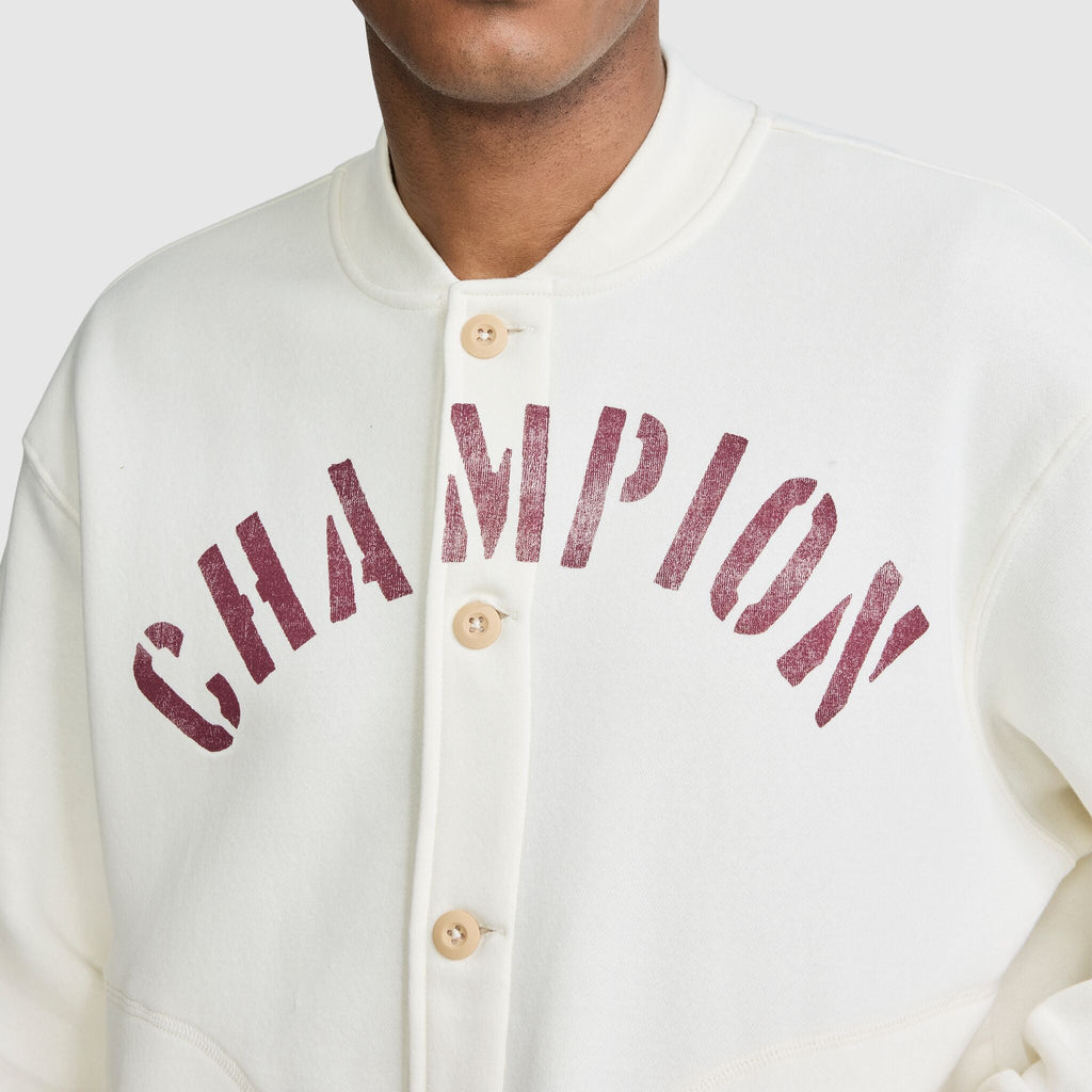 Fleece Baseball Jacket