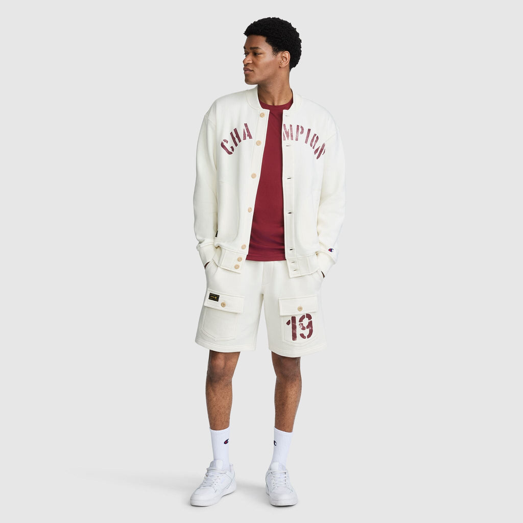 Fleece Baseball Jacket