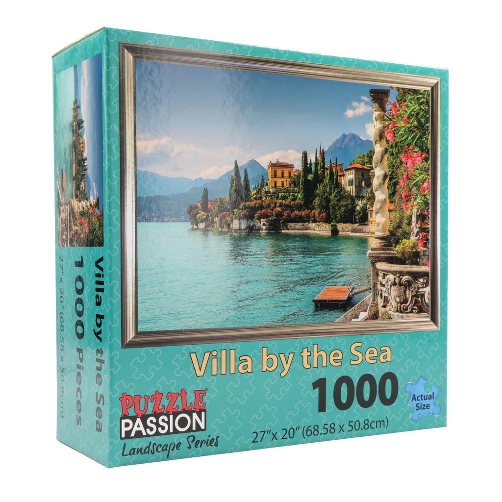 Villa Sea 1000 Piece Landscape Jigsaw Puzzle