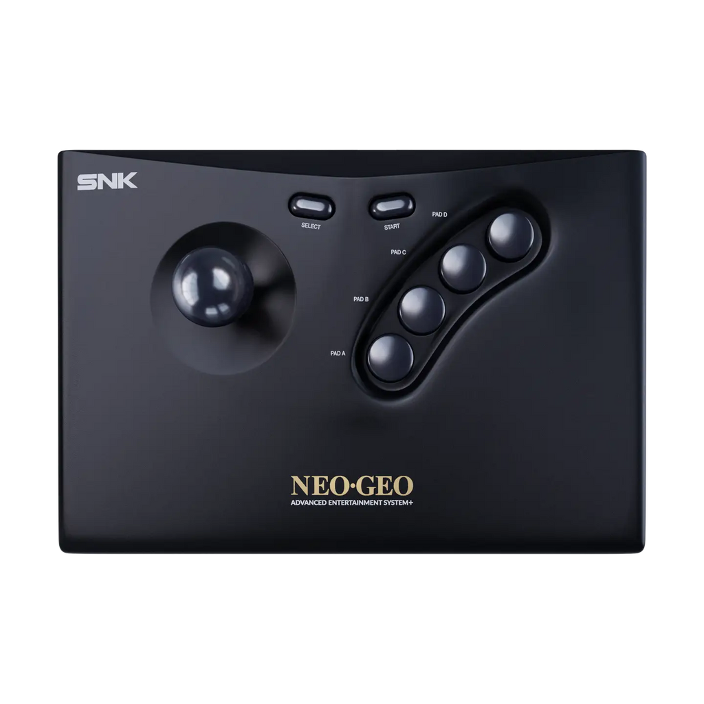 Japanese Version - NEOGEO AES+ Arcade Stick Black [Pre-Order Nov 2026 - Postponed to Sep 2027 by Manufacturer]