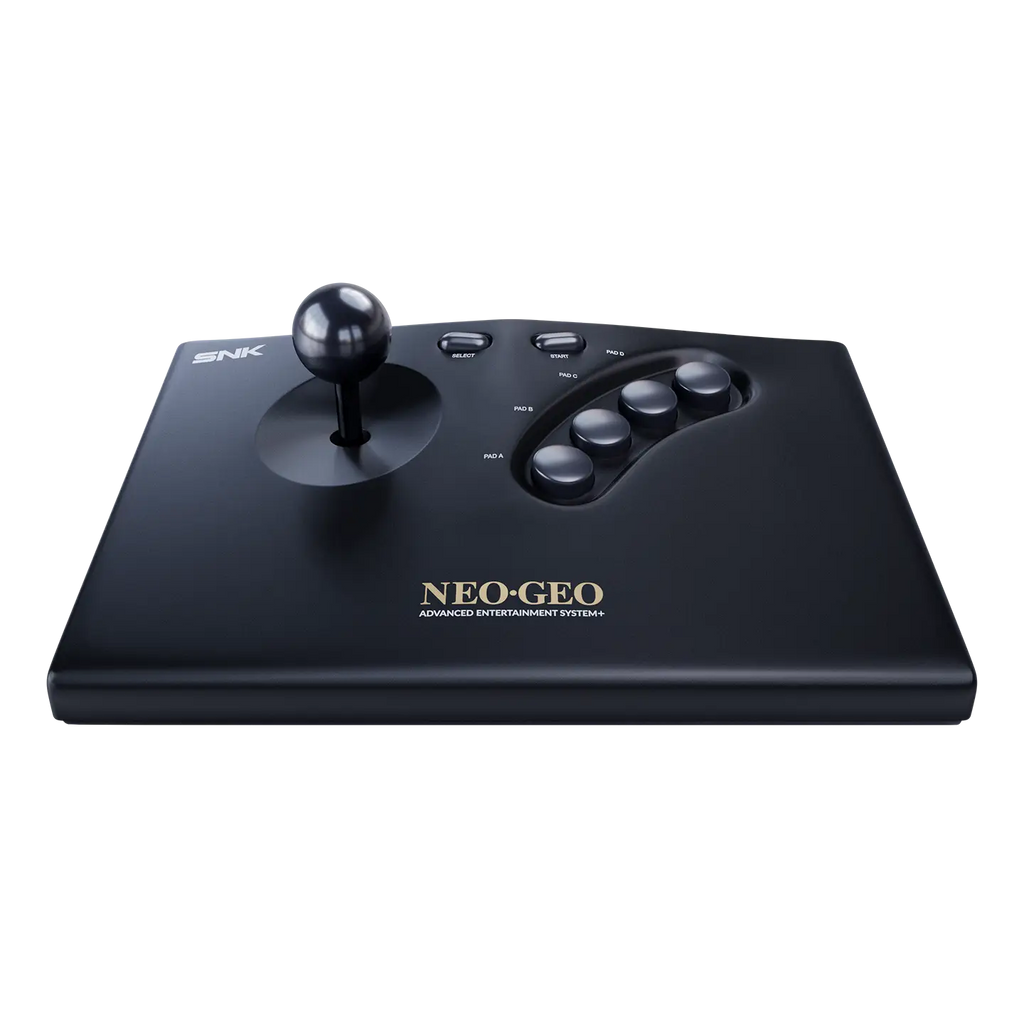 Japanese Version - NEOGEO AES+ Arcade Stick Black [Pre-Order Nov 2026 - Postponed to Sep 2027 by Manufacturer]