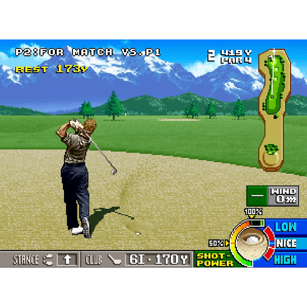 Japanese Version - NEOGEO AES+ Big Tournament Golf [Pre-Order Nov 2026 - Postponed to Sep 2027 by Manufacturer]