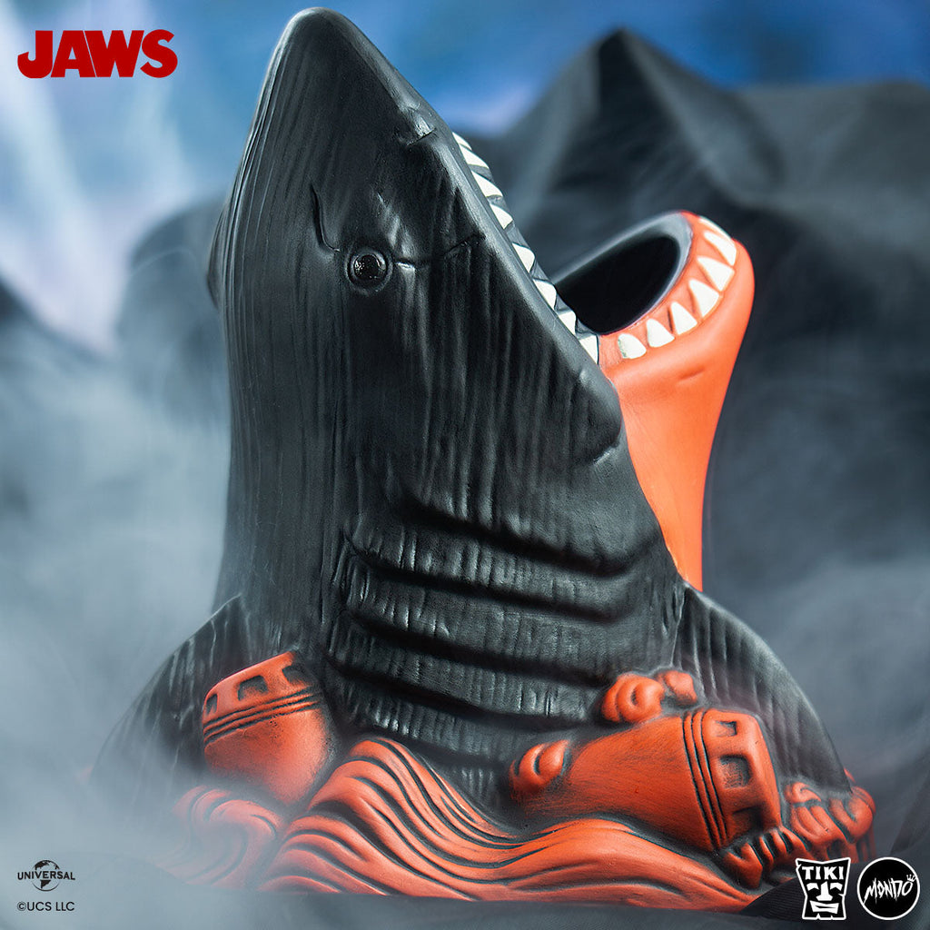 Jaws Tiki - Get Out of the Water Variant (Red/Black)