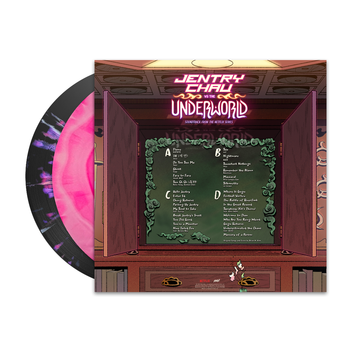 Jentry Chau vs. The Underworld - Soundtrack from the Netflix Series 2XLP