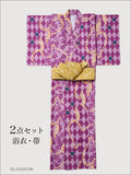 JoJo's Bizarre Adventure Golden Wind x Furifu Men's Yukata and Obi Set - Giorno Giovanna [Release Jun 19 2026]