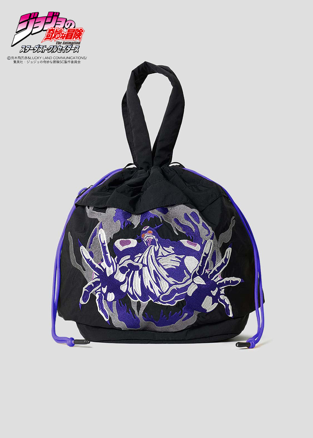 JoJo's Bizarre Adventure x Graniph Fashion Collection - Cool Ice String Bag