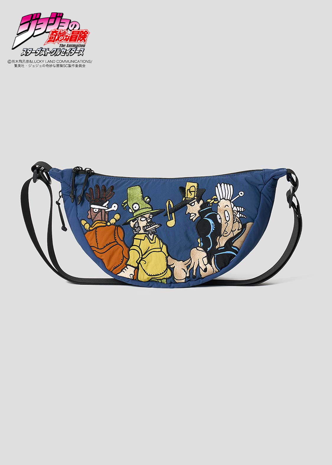 JoJo's Bizarre Adventure x Graniph Fashion Collection - Zenyatta Mondatta Brothers Mini Shoulder Bag